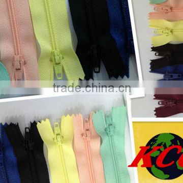 7 inch 3# dyeable tape nylon zipper KCC zipper