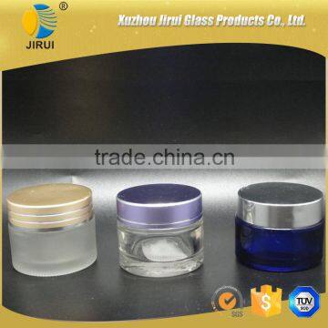 Clear Cream Glass Bottles photo-2