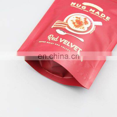 Customize Food Packaging Plastic Chocolate Spice Powder Curry Sachet Bags Zip Lock Stand up Pouch photo-3