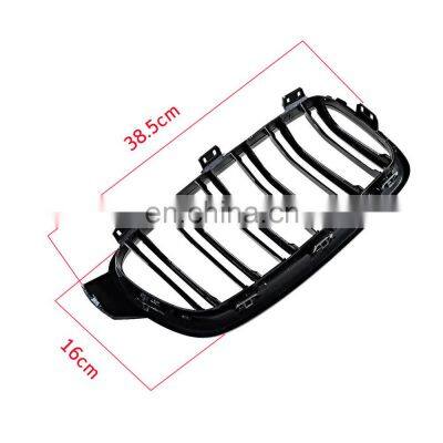 Auto Accessories Car Parts Front Grills Parallel Bars Glossy Black Front Grilles For BMW 3 Series F30 2012-15 photo-3