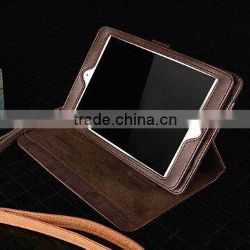 elegant wallet case for ipad mini, for ipad mini leather case