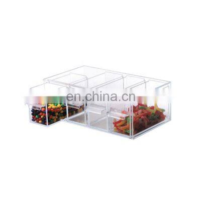 New Fashion Low Price Customization Transparent Acrylic Topping Candy Dispenser China photo-3