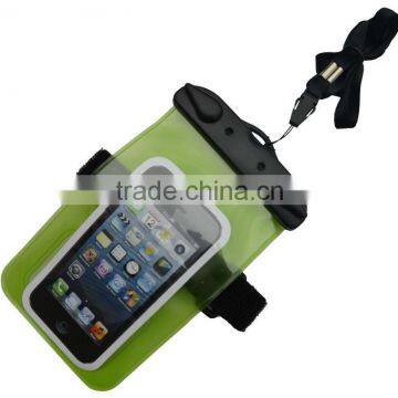 green hand phone waterproof diving bags for all models of phones