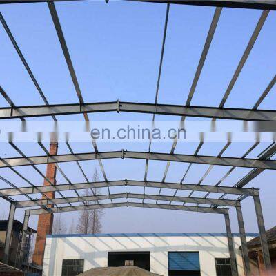 hot sale prefabricated steel roof structure construction metal building erectors