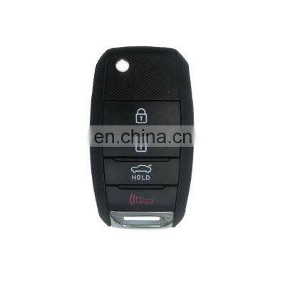 3+1 Buttons Flip Folding Remote Car Smart Key Shell Fob For Hyundai K2 K3 K5