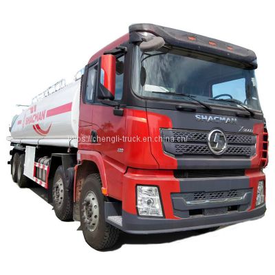 8000 gallon fuel truck Shacman X3000 8x4 12 wheel 32000 liters oil tank truck