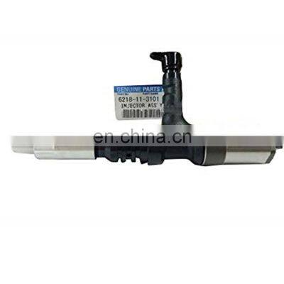 095000-0560,095000-0562,6218-11-3100,6218-11-3101,6218-11-3102 genuine new common rail injector for excavator PC600-8