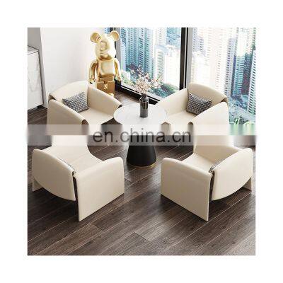 Nail Shops Fabric Simple Modern Combination Small Salon Sofa