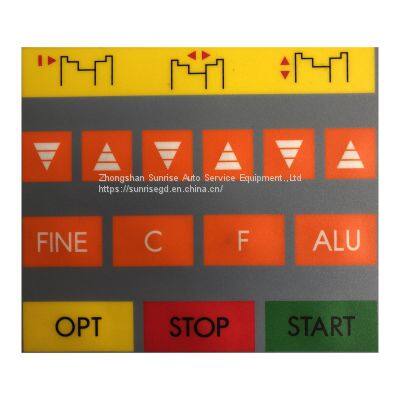 SUNRISE SR448 Wheel Balancer Assessories Two Display Windows Keyboard Plate photo-4