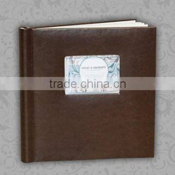 Voice recording recycled handmand paper photo album