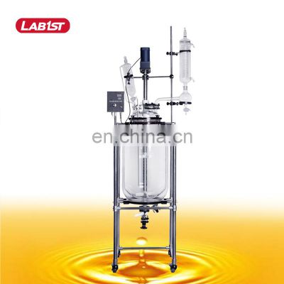 5l 10l 30l 30 L 100l 5 50 100 Liter 200l Lab Industrial Vacuum Jacketed Glass Reactor