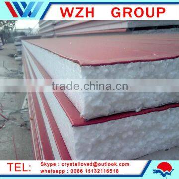 50 75 100 150mm Thickness Foam Sandwich Panel for Wall and Roofing From China Supplier photo-2