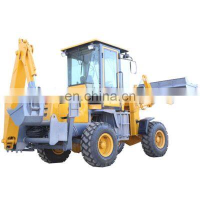 HW 10-20 compact backhoe loader best price garden construction used front end loader excavator