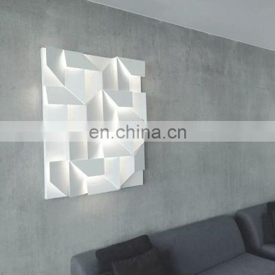 New Creative LED Wall Light Retangular Lighting Decor Lamps Mounted Wall Lamp For Living Room Home