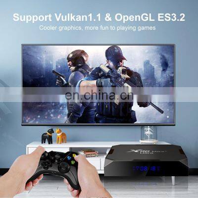 Android 11 TV BOX X96 Max+ Ultra Dual WiFi 4K 8K 2GB 4GB 32GB 64GB Media Player Amlogic S905X4 Mali G31 AV1 Set Top Box X96 Max photo-4
