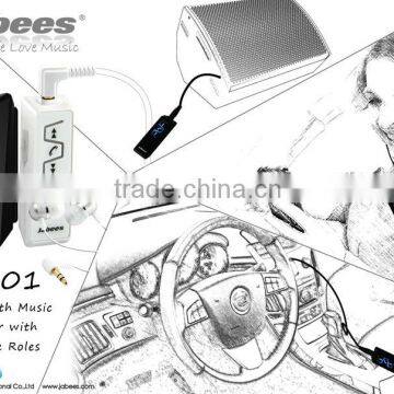Jabees Bluetooth Music Receiver,Bluetooth V4.1 Stereo Headset photo-5