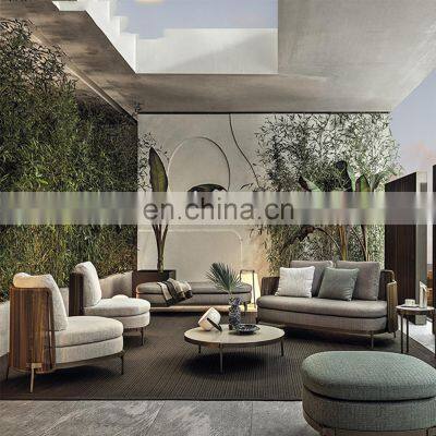 Sale Used Rattan Wicker Natural Patio Furniture Sofa Set Garden Outdoor Sectionals in Sofas French Style photo-2