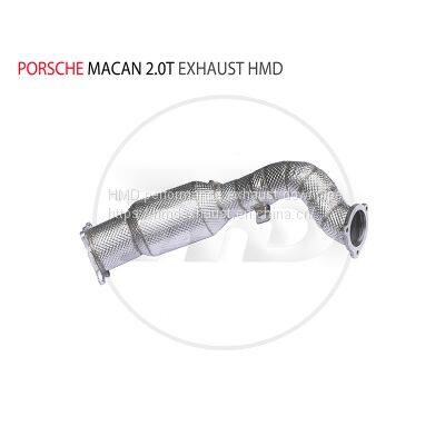 Exhaust Manifold Downpipe for Porsche Macan 2.0T Car Accessories With Catalytic converter Header intake manifolds whatsapp008618023549615