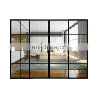 Aluminum thermal break bi folding door stacking door patio door