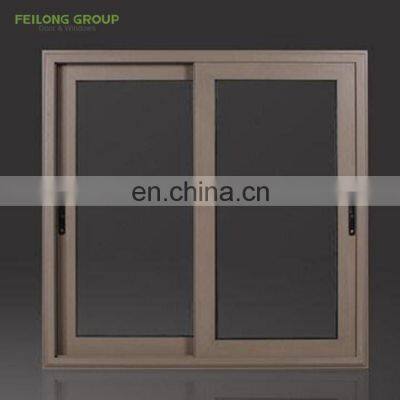 Australia standard AS2047 NFRC standard Factory Low E Double Glass simple design sliding balcony window aluminum sliding window