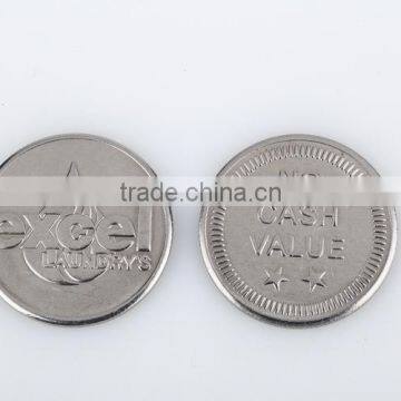 Professional Manufacturer Nice Looking Euro Shopping Trolley Coin Token