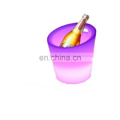 event party decorative beer champagne led lighted Waterproof with Colors Changing Glowing Plastic led ice buckets custom large