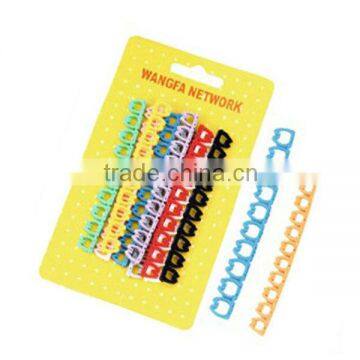 Colorful Numeric Cable Lable Mark