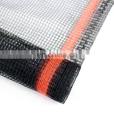 Black Debris Netting Flame retardant 8.6ft x 150ft Construction Black color Debris Netting