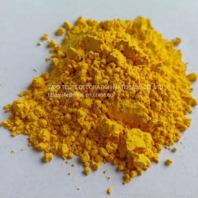 Glass Color Pigment Powder Anti-Corrosion Inorganic Yellow Color Professional Manufacturer