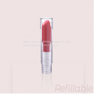 GL302 Empty Cosmetic Container Refillable Chapstick Tube Lipstick Tubes Printed Lip Balm Stick photo-3