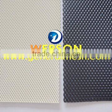 black powder coated Aluminum expanded insect screen