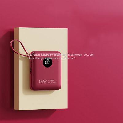 The New Fast Wireless Charging Power Bank With Cable 10000mah Large Capacity Mobile Power Supply photo-2