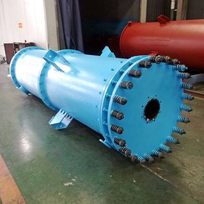 Graphite block heat exchanger/sulfuric acid dilution cooler for surfuric acid industry/fertilizer industry