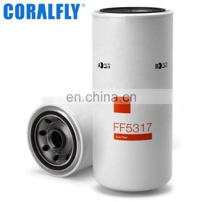 Coralfly Truck Diesel Fuel Filters FF5317 Filtro For Fleetguard Parts