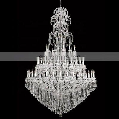 wedding luxury hanging candle extra large maria theresa crystal chandelier