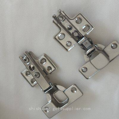 Good Price Furniture Hardware Slide On Type Normal Face Frame Short Arm Cabinet Concealed Cupboard Door Hinges photo-2