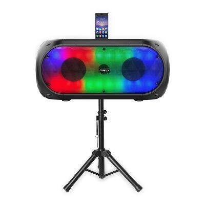 SING-E ZQS6215 Dual 6.5 Inch Wireless Home Theater System RGB Light Bass Stage Party Dj Karaoke Subwoofer Woofer Speaker