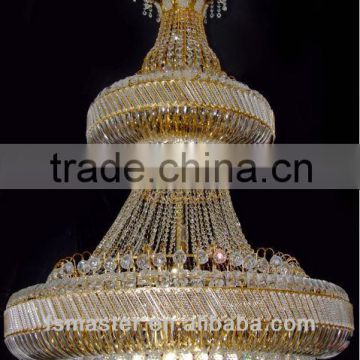 luxury hotel villa lobby big crystal chandelier