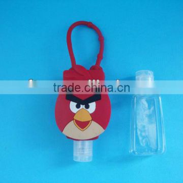 Mini plastic hand soap bottle