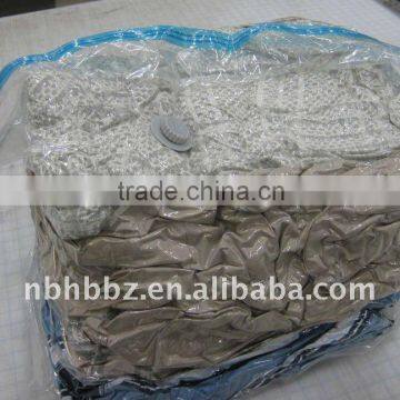 Plastic Cube Shape Vacuum Bag for Storage Bedding and Pillows