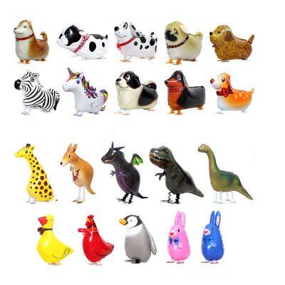 Wholesale Walking Animal Balloons Kids Children Gifts Party Toys Walking Pet Ballon Walking  Animal Balloons