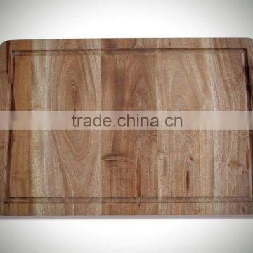 High quality best selling eco friendly Rectangular Natural Rubberwood Cutting Board from Viet Nam