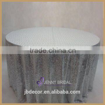 SQN#01B Jenny Bridal Wedding Decoration Wholesale Sequin Tablecloths photo-6