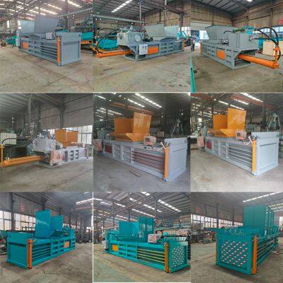 Compactador de balas de películas de plástico desechado, compactador de botellas de plástico desechado