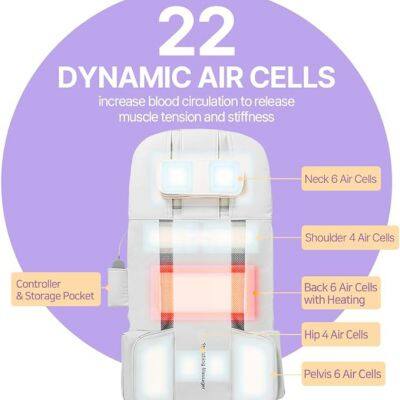 Electric Massage Mattress for Back and Body Relaxation MH-A81 photo-2