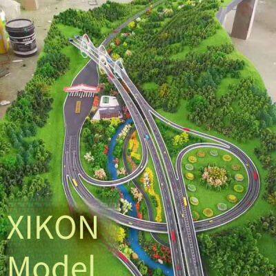 Custom - Made Road and Bridge Sand Table Models, Custom - Made Terrain and Landform Sand Table Models