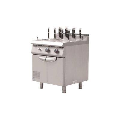 Gas Noodle Cooker With Cabinet 700x700x910mm for Restaurant and Food Service
