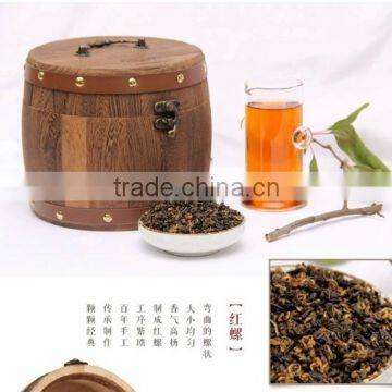 Top Quality Handmade Round Wooden Boxes Wooden Tea Box