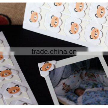 Family photo album DIY accessories-Fasten adhensive corner