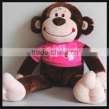 cute plush monkey toys, pattern toys monkey on sale